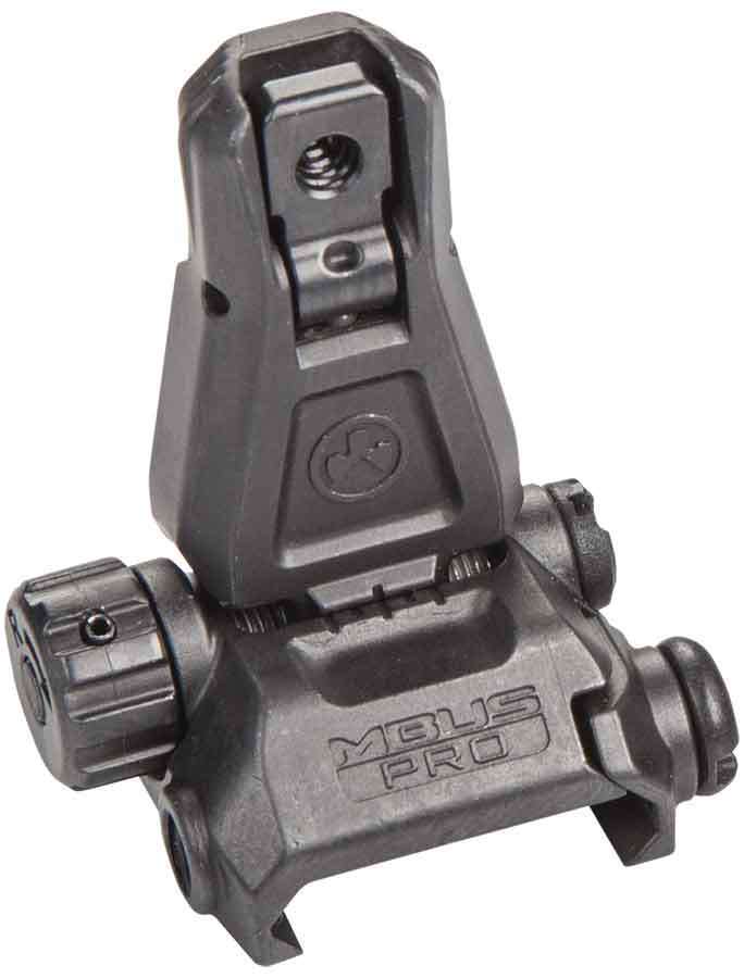 Sights Lasers Magpul Industries MBUS MAGPUL MBUS PRO REAR FLIP SIGHT BLK • Model: MBUS